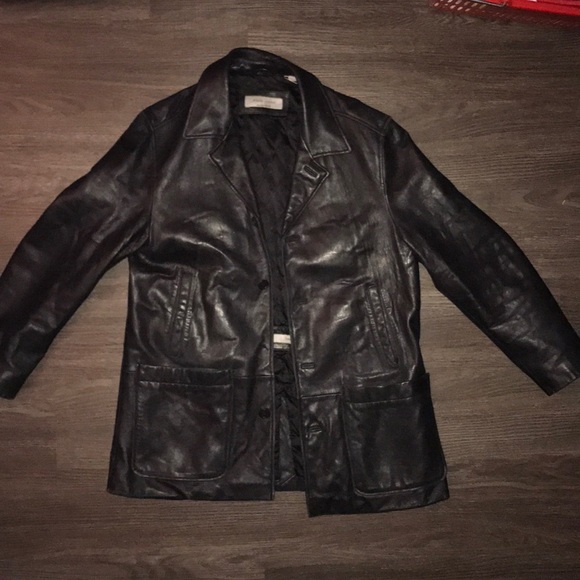 joseph abboud leather jacket